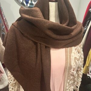 Brown Women's Scarf/Shawl